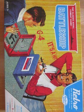 Milton Bradley Battleship Retro Classic Naval Combat Game (2015 Edition)